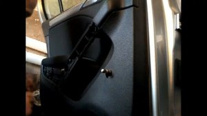 Как снять обшивку карту задней двери VW GOLF 6 demontaz boczka drzwi tyl/back door panel removal