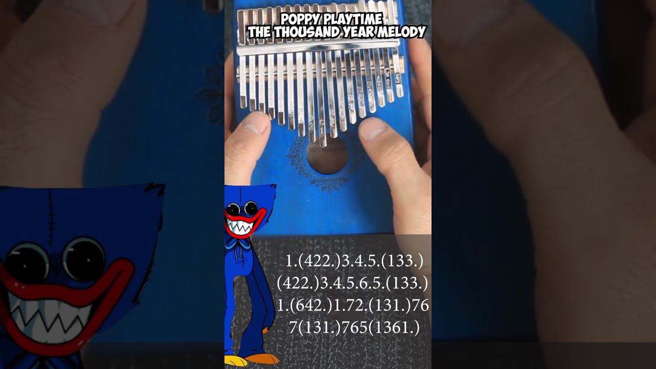 Poppy playtime | the thousand year melody #калимба #табы #хаггивагги ССЫЛКА НА КАЛИМБУ В ОПИСАНИИ смотреть онлайн