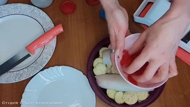 Треска на овощной подушке