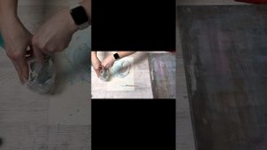 Урок по созданию интерьерной картины «Вулкан» Шпатлёвка +акрил. #art#handmade #DIY #рисуем вместе