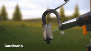 Взлом навесного замка. Как не нужно делать...