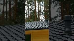 Модульная металлочерепица Андалузия на кровле