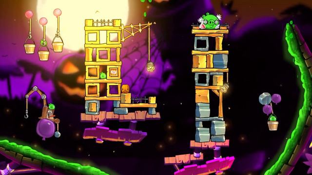 Angry birds 2: hard level 623 (Bamboo Forest/ Madagooscar)- use support card смотреть онлайн