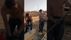 Изготовление шкантов для бруса подручными средствами!!