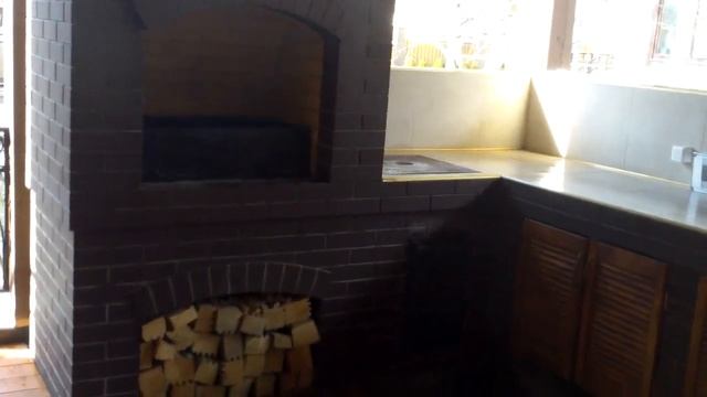 Угловой комплекс барбекю от www.kaminochag.ru смотреть онлайн