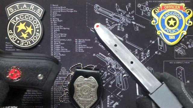 Real Samurai Edge (Barry Burton Model) Beretta 96F Brigadier - Resident Evil Remake