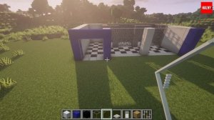 How to build a police station in Minecraft