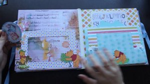 Скрапбукинг.Детский альбом.Обзор.