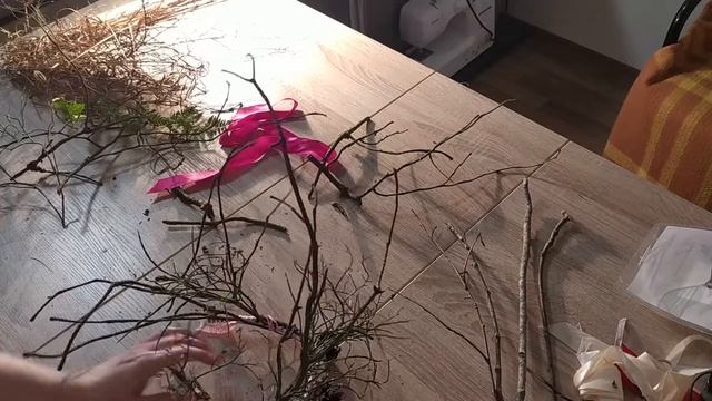 Мастер Класс Корона из веток - Своими руками #корона #коронасвоимируками #рукоделие #мастеркласс