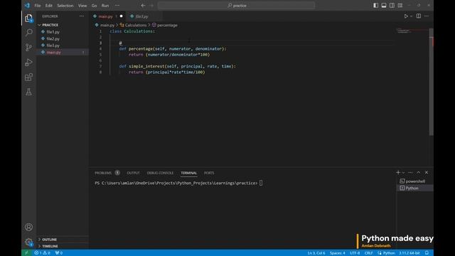 classmethod in Python | Python made easy | Python | 4