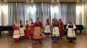 «Когда я была маленька» плясовая песня с. Красная поляна Пестравского района Самарской области