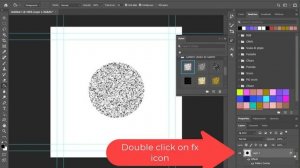 How to change size of a pattern in layer styles Photoshop tutorial