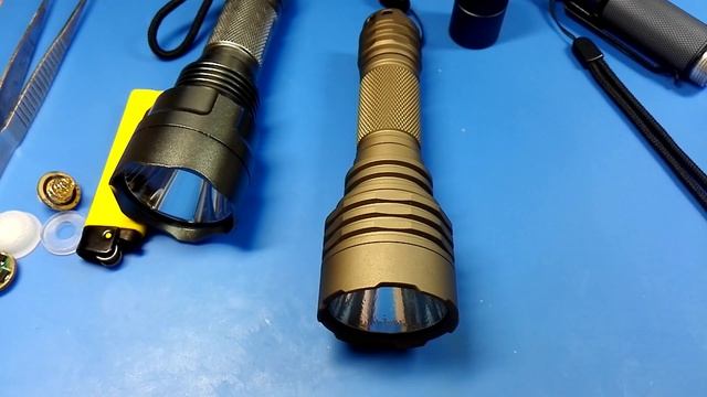 Convoy C8+, настройка драйвера, кнопка с подсветкой.