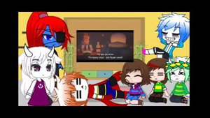 Андертейл реакция на "regular sans"