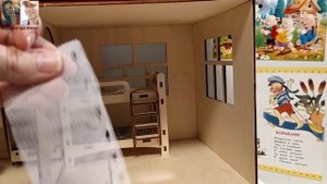 Занавески шторки своими руками для кукольного домика (2 вариант)