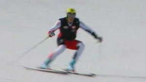 Горные лыжи - Майер встал на лыжи