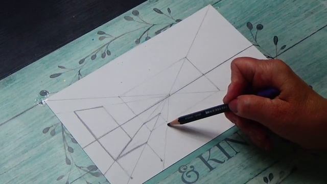 Перспектива || Как нарисовать комнату смотреть онлайн