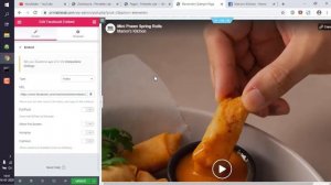 WordPress - How to Embed Facebook Video using Elementor Page Builder