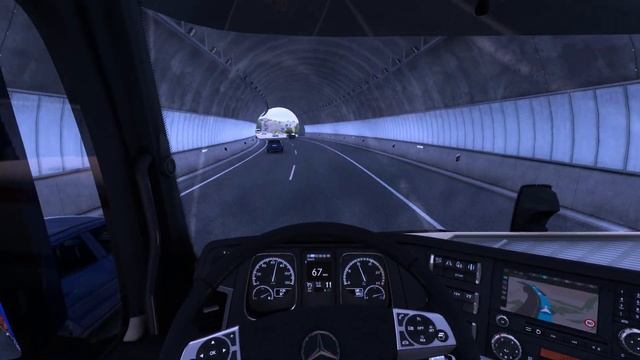 Mercedes-Benz Actros MP4 (Low Deck) Euro Truck Simulator 2 West Balkans DLC Gameplay ETS2 1.49 Mods смотреть онлайн