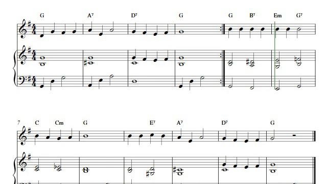 Aura Lee (Love Me Tender) | Violin sheet music