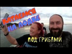 Грибы, грибной суп и шарлотка с пломбиром.