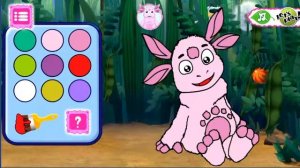 Лунтик - Развивающая игра. Обучающее видео для де�