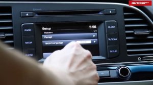 Hyundai Elantra 2016 - панель приборов (dashboard)