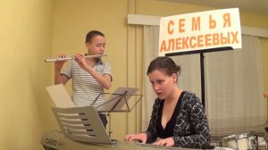 Эннио Морриконе 'Гобой Габриэля' Алексеевы Царь и Мария ФЛЕЙТА, СИНТЕЗАТОР 1080p