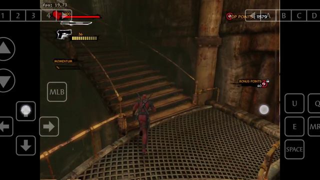WINLATOR /  DEADPOOL PC Game test on android