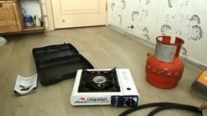 Портативная газовая плитка "Следопыт" Power и принадлежности