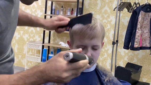 Мужская стрижка 447#детская стрижка#haircut#hair#???