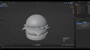 ?Красивый бургер в Blender за 30 минут!