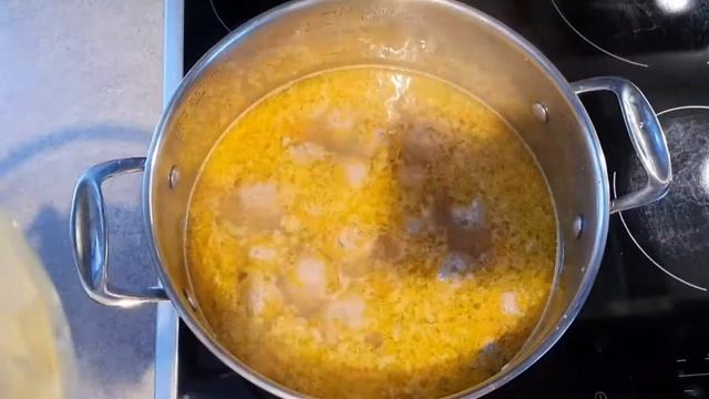 Суп с Фрикадельками! Soup with meatballs! ???