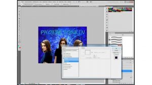 Урок по простой аватарке PHOEBE TONKIN часть2