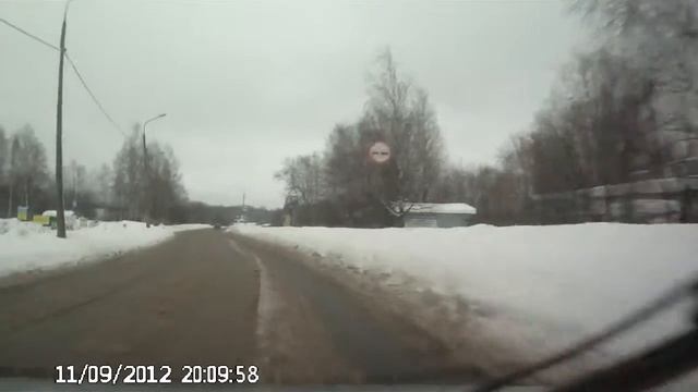 опасность на дороге на переднем приводе ушел с дороги. смотреть онлайн