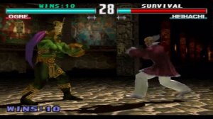 Tekken 3 Survival Mode - Ogre