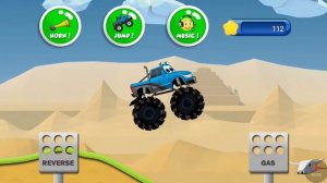 Мультики Монстр Траки 15 минут Гонки Большие Машины Джипы все серии подряд