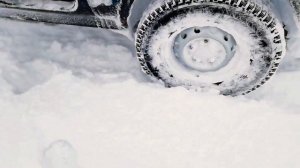 Нива по снегу. 29 колеса. 35см снега. 29 колеса без лифта.