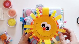 набор материалов для мини книжки.