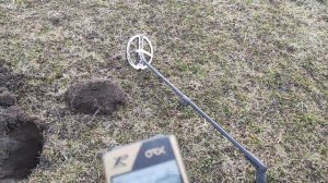 XP ORX настройка на глубину - пломба со штыка #xporx #xp #копua