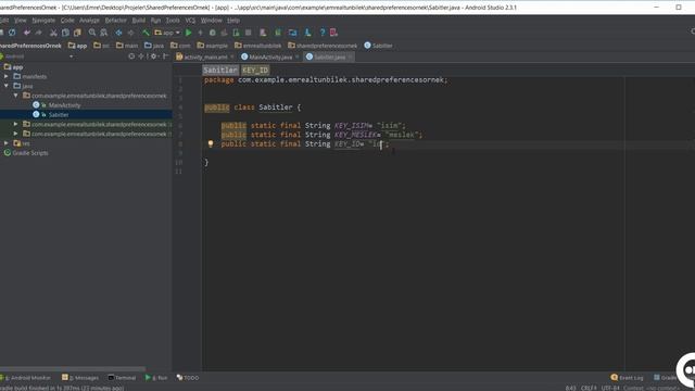 3 Activity Düzeyinde Veri Okuma ve Yazma | Android Content Provider | Storage | Sqlite Dersleri смотреть онлайн
