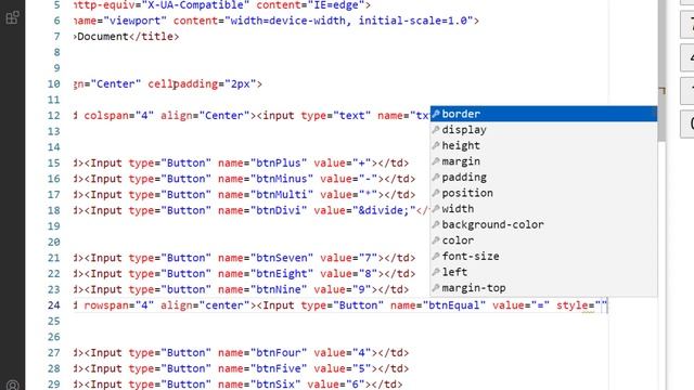 Calculator in html using javascript | Basic calculator in js