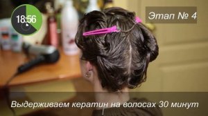 Кератиновое выпрямление волос