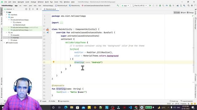 Hello World using Jetpack Compose | What is Jetpack Compose | MAd Series | Dr Vipin Classes