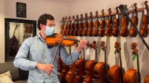 Violin from Laberte Workshop, Mirecourt, France c. 1925 - Stradivarius copy ***SOLD***