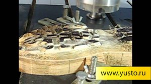 Фрезерование обувной подошвы #подошва