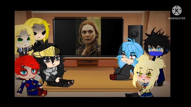 Pro heros and lov react to multi verse of madness/no part ||? смотреть онлайн