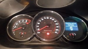 Панель приборов на Renault Fluence от megane gt line
