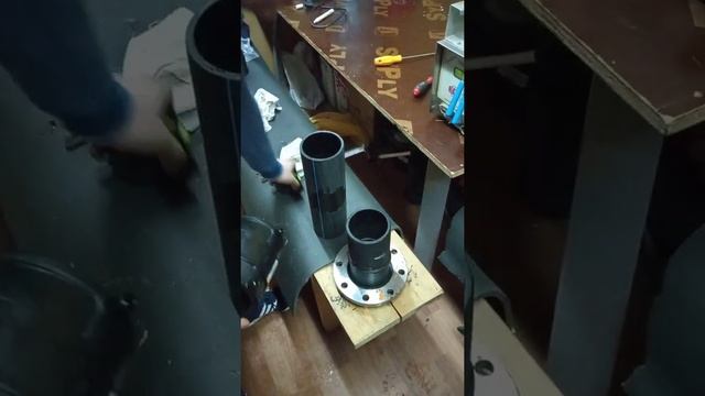 Подготовка к сварке ПНД трубы с помощью. Электросварной муфты диаметр 110