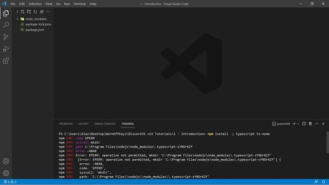How to make a Discord bot - Discord JS v13 [Ep. 1]